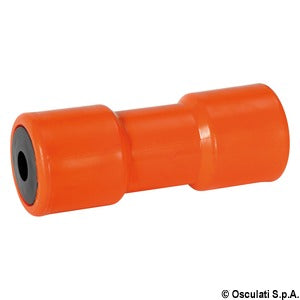 Orange central rolle 200 mm Ø hole 21 mm