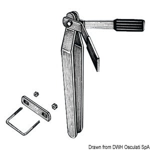 Complete bow holder H 50 cm