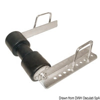 Rear swinging single roller 60 mm