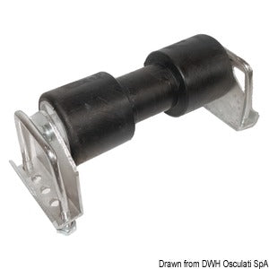 Ellebi central roller with bracket