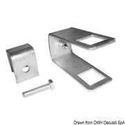 Mounting bracket for roller 40 x 70 mm