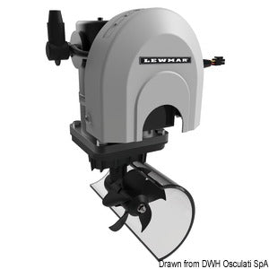 LEWMAR bow thruster package 2 kW -tunnel 0.75 m
