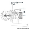LEWMAR tunnel for stern thruster Ø 250 mm