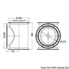 LEWMAR tunnel for stern thruster Ø 250 mm