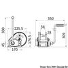 Rock winch max 1135 kg