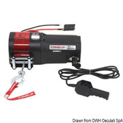 Electric winch 1588 Kg 900 W 12 V