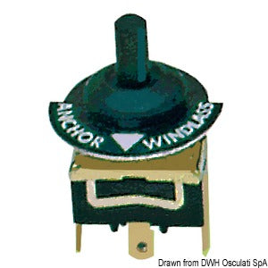 Anchor winch switch kit