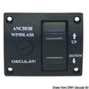 Windlass control panel with toggle switch