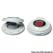 Foot-switch for windlass, black/white