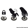 Rock deck footswitch for windlass/winch electrical control