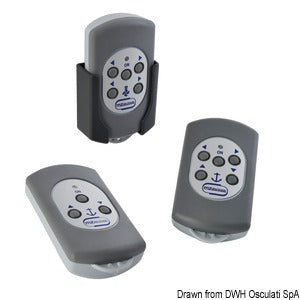 Remote control kit for windlass, 5 buttons