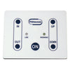 Radio control with fixed panel and central unit for gangplanks