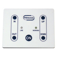 Radio control with fixed panel and central unit for gangplanks