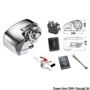 Lewmar Pro 1000 windlass gypsy 6 mm
