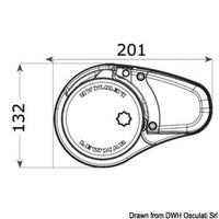 VX1L 12V 800W windlass kit 8mm with drum