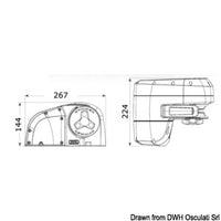 HX1 12V 800W windlass kit 6/7mm without drum