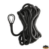 Double braided spliced mooring rope high tenacity black color Trem F4616211