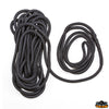 Spliced braided rope high tenacity with eye black color Trem F4614009
