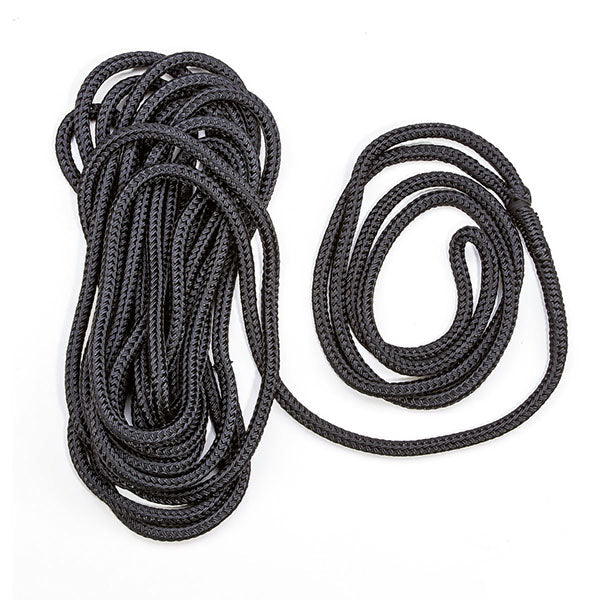Spliced braided rope high tenacity with eye black color Trem F4618012