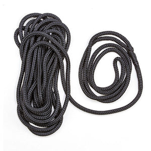 Spliced braided rope high tenacity with eye black color Trem F4618012