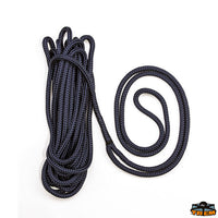 Spliced braided rope high tenacity with eye blue color Trem F4710006