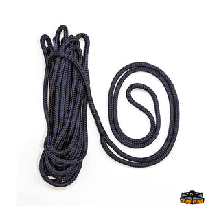 Spliced braided rope high tenacity with eye blue color Trem F4710006