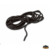 Polyester 3-strand mooring rope black colour not spliced Trem T5220016
