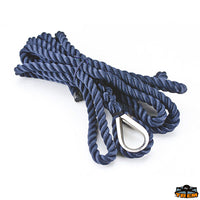 Spliced mooring rope high tenacity blue colour Trem T5120212