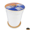 3-strand high tenacity polyester white rope diameter 30 mm - Ø mm 30 - Coil 60 kg - Breaking load 9200 kg - Colour: White [T5030000]