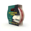 PSP Colour Stripe Triple Stripe T1 19mm Red 19mm x 10m