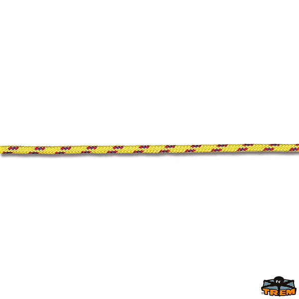Ibiza Multicolor polyester braided rope yellow colour Trem T8204000