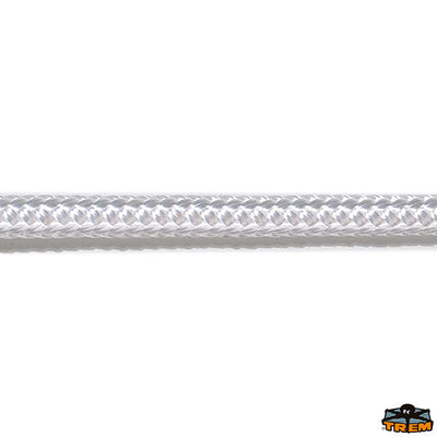 Special Trem double braided rope  made of stabilized polypropylene white colour Trem T1006000