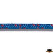 Special Trem double braided rope  made of stabilized polypropylene blue and red colour Trem T2610000
