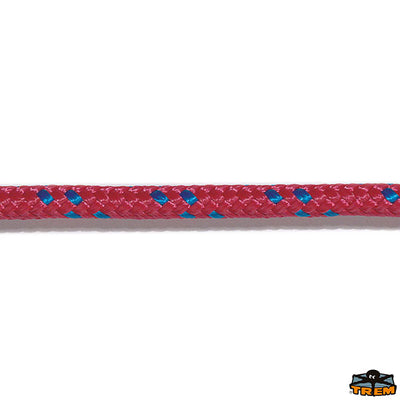 Special Trem double braided rope  made of stabilized polypropylene red and blu colour Trem T1710000