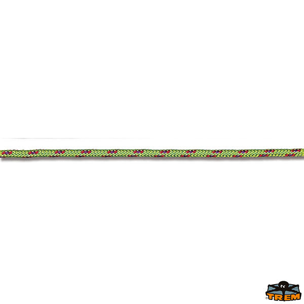 Ibiza Multicolor polyester braided rope green colour Trem T7804000