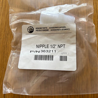 NIPPLE,1/2INCH NPT 0363211 363211 Evinrude Johnson Spares & Parts