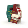 PSP Colour Stripe Triple Stripe T1 19mm Red 19mm x 50m