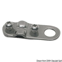 Clamp made of stainless steel