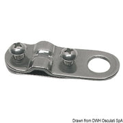 Clamp made of stainless steel