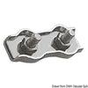 SS double clamp 6 mm