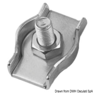 SS simple clamp 2 mm