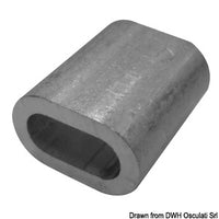 Aluminium sleeve 6 mm