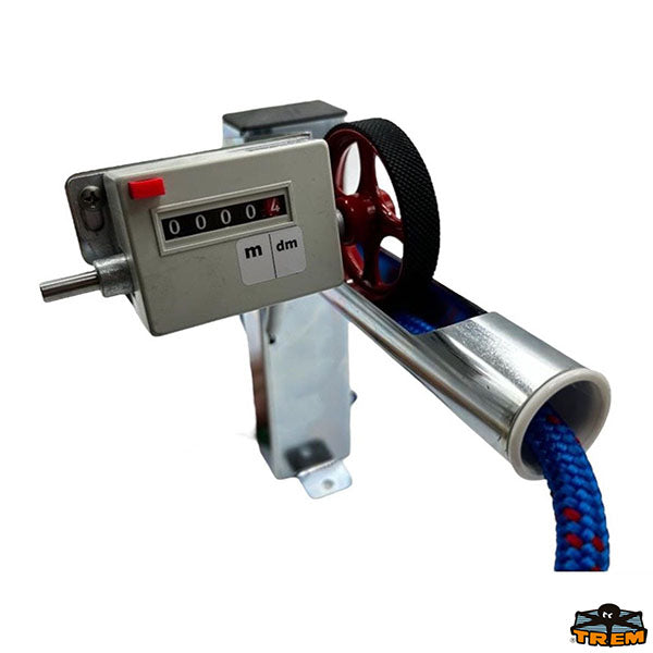 Countmeter for ropes measurement from Ø 3 up to Ø 24mm. Trem F0100060