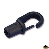 Self-tailing snap hook for shock cord ø 6 and 8 mm. Trem C2805080