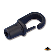 Self-tailing snap hook for shock cord ø 6 and 8 mm. Trem C2805080