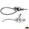 Olive Clips for shock cord fastening pink color diameter 5 mm - For elastic cord Ø 5 mm - Pink colour - 50 pieces [C2505015]