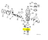 HOUSING & SEAL AY 0437057 437057 Evinrude Johnson Spares & Parts