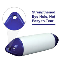 F5 Cylindrical Fender - White - 29cm x 78cm
