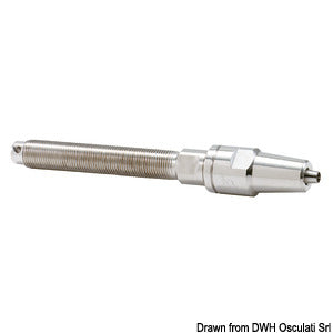 terminal w. threaded rod 12 mm