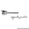 Fork terminal AISI 316 Ø 8 mm